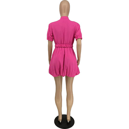 Sexy Bandage Women Mini Dresses