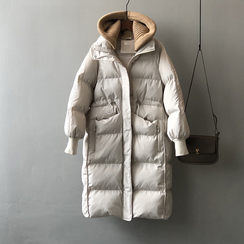 Winter Warm Long Cotton Overcoats for Women
