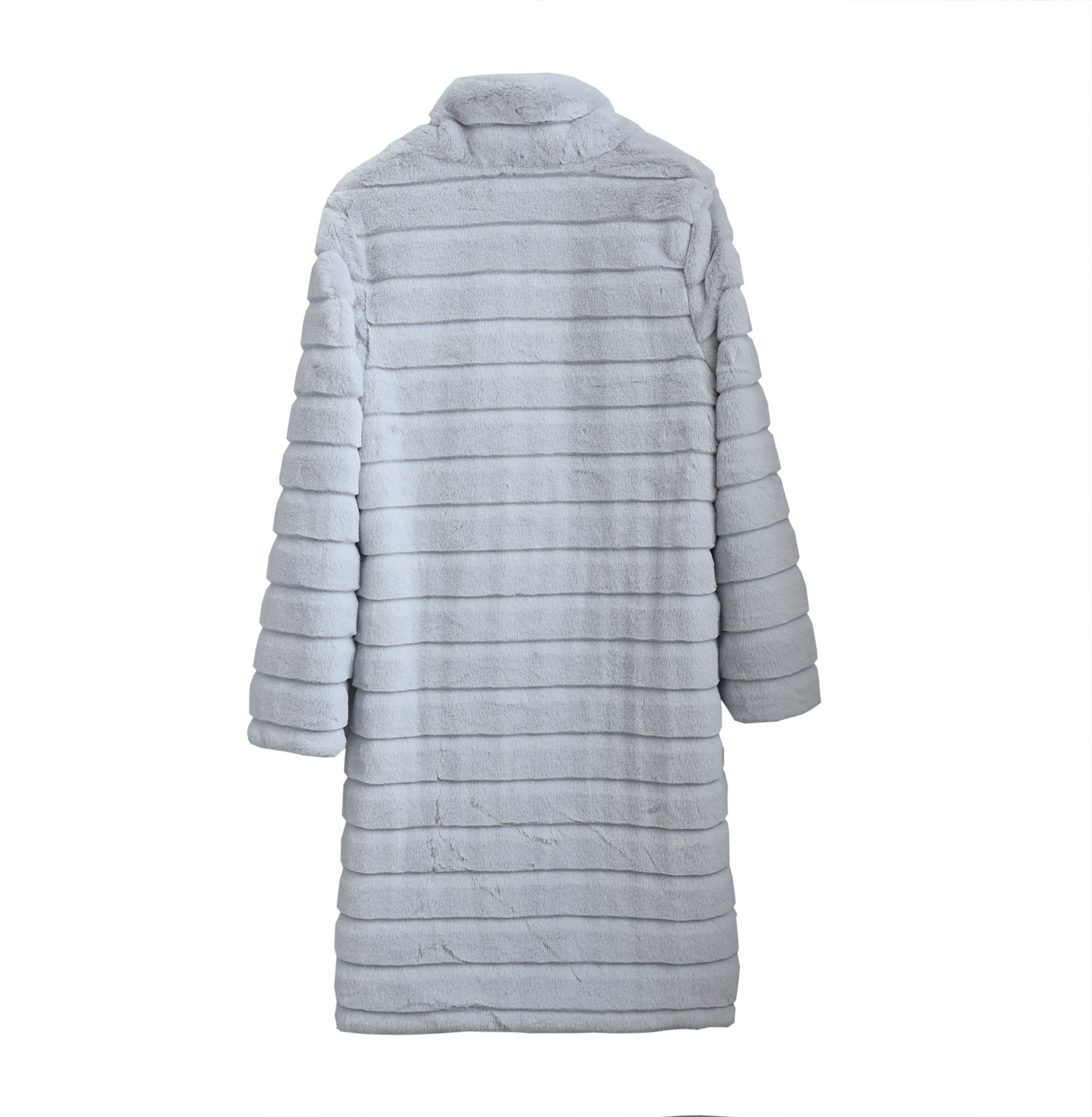 Fashion Artificial Fur Winter Long Overcoats for Women