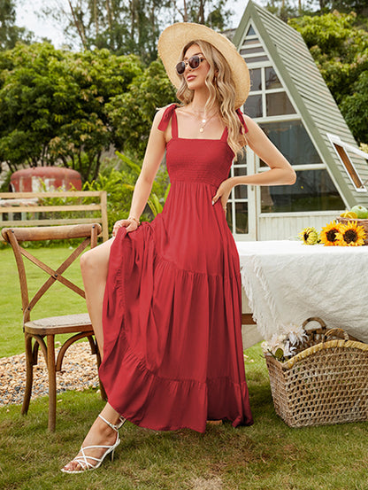 Summer Casual Butterfly Long Dresses