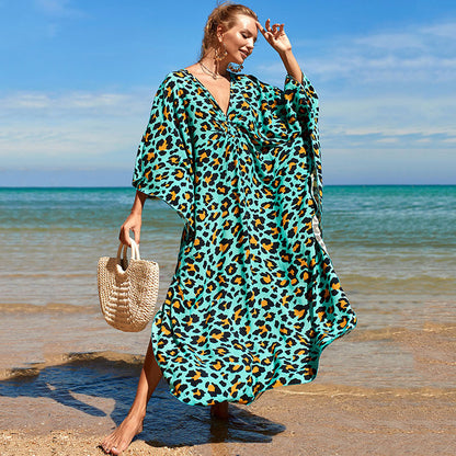 Sexy Deep V Neck Pullover Bikini Cover Ups