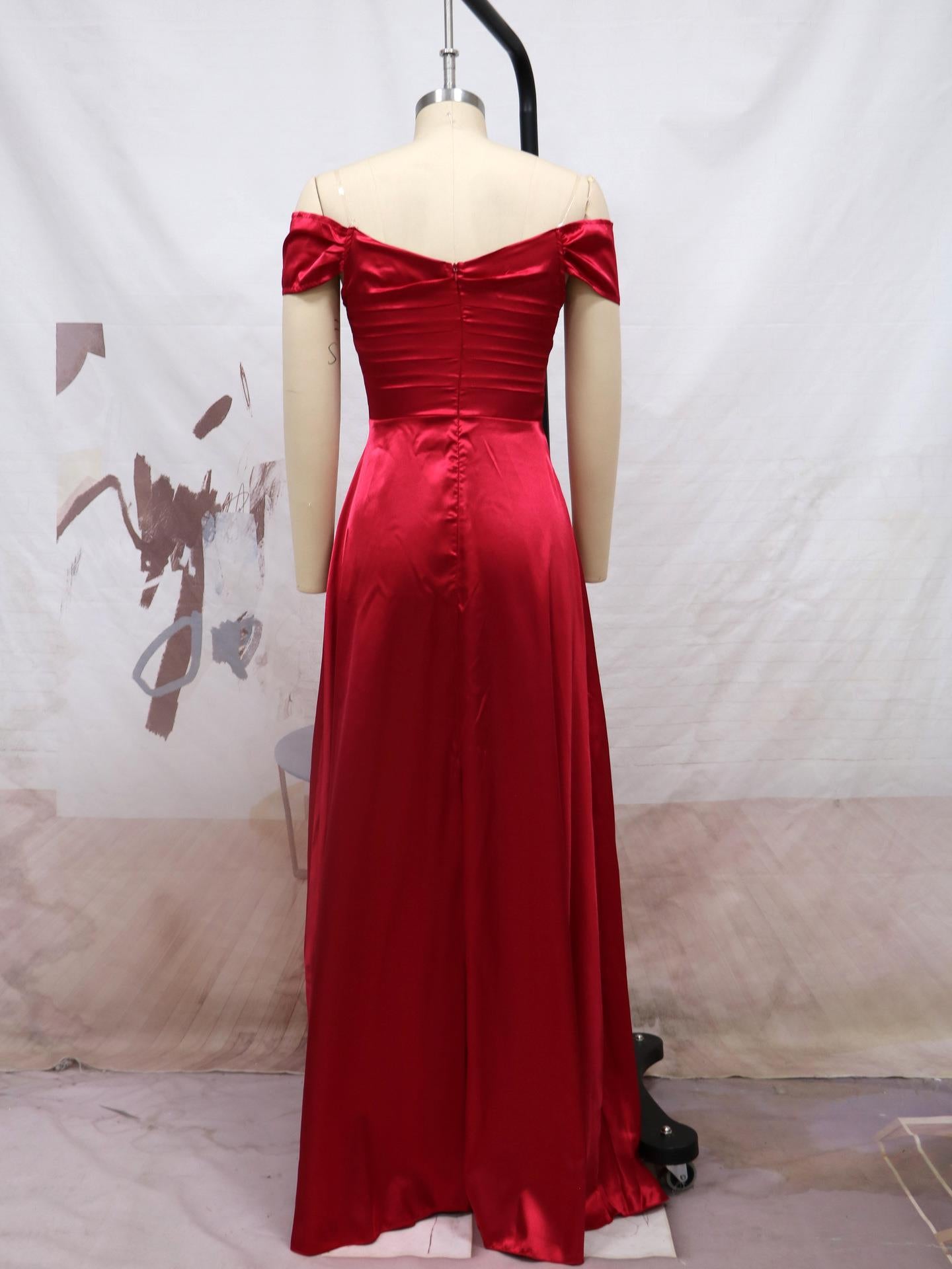 Elegant Off The Shoulder Bridesmaid Dresses