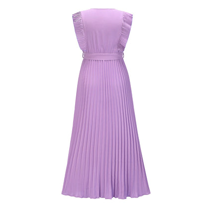 Casual Chiffon Sleeveless Women Long Maxi Dresses