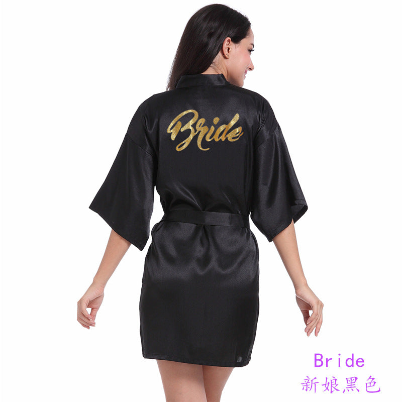 Women Wedding Bride Summer Night Gown