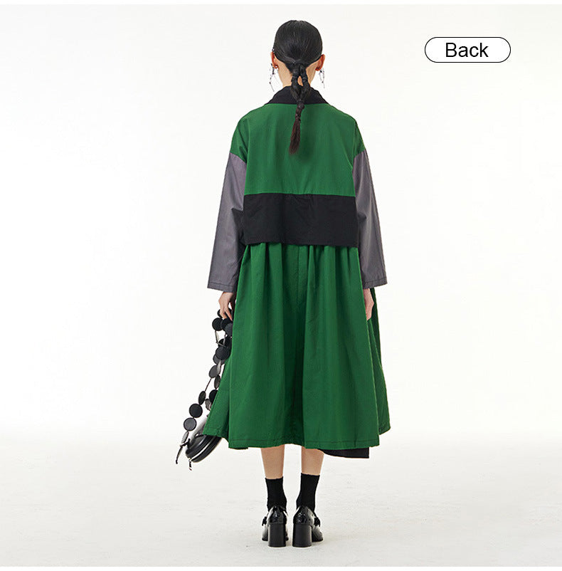 Fashion Designed Plus Sizes Women Trench Coats