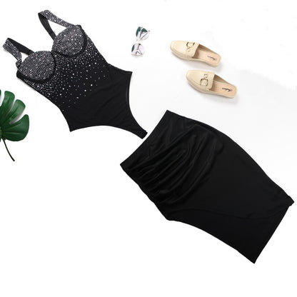 Sexy Backless Two Pieces Night Party Dresses