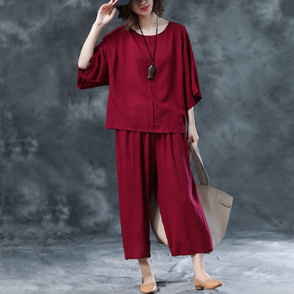 Casual Summer Women Tops and Pants