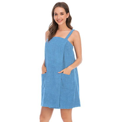 Casual Women Dress Bath Towel