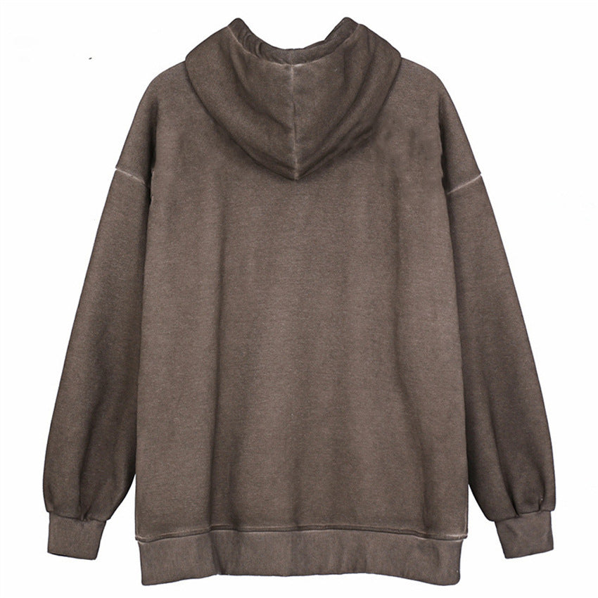 Casual Zipper Street Style Cardigan Hoodies