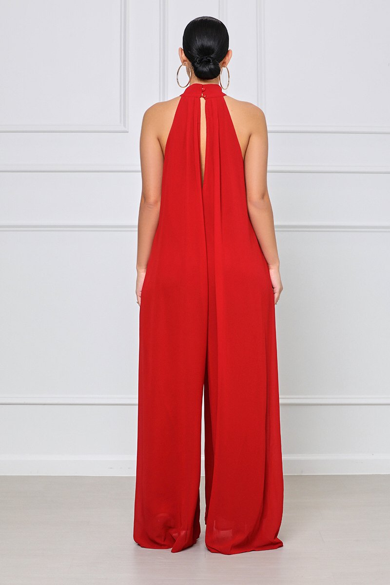Casual Chiffon Loose Jumpsuits for Women