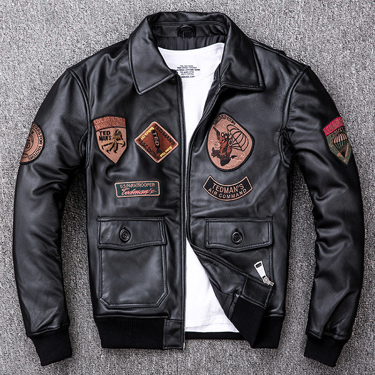 Winter Warm Sheep Skin Short Jackets for Men