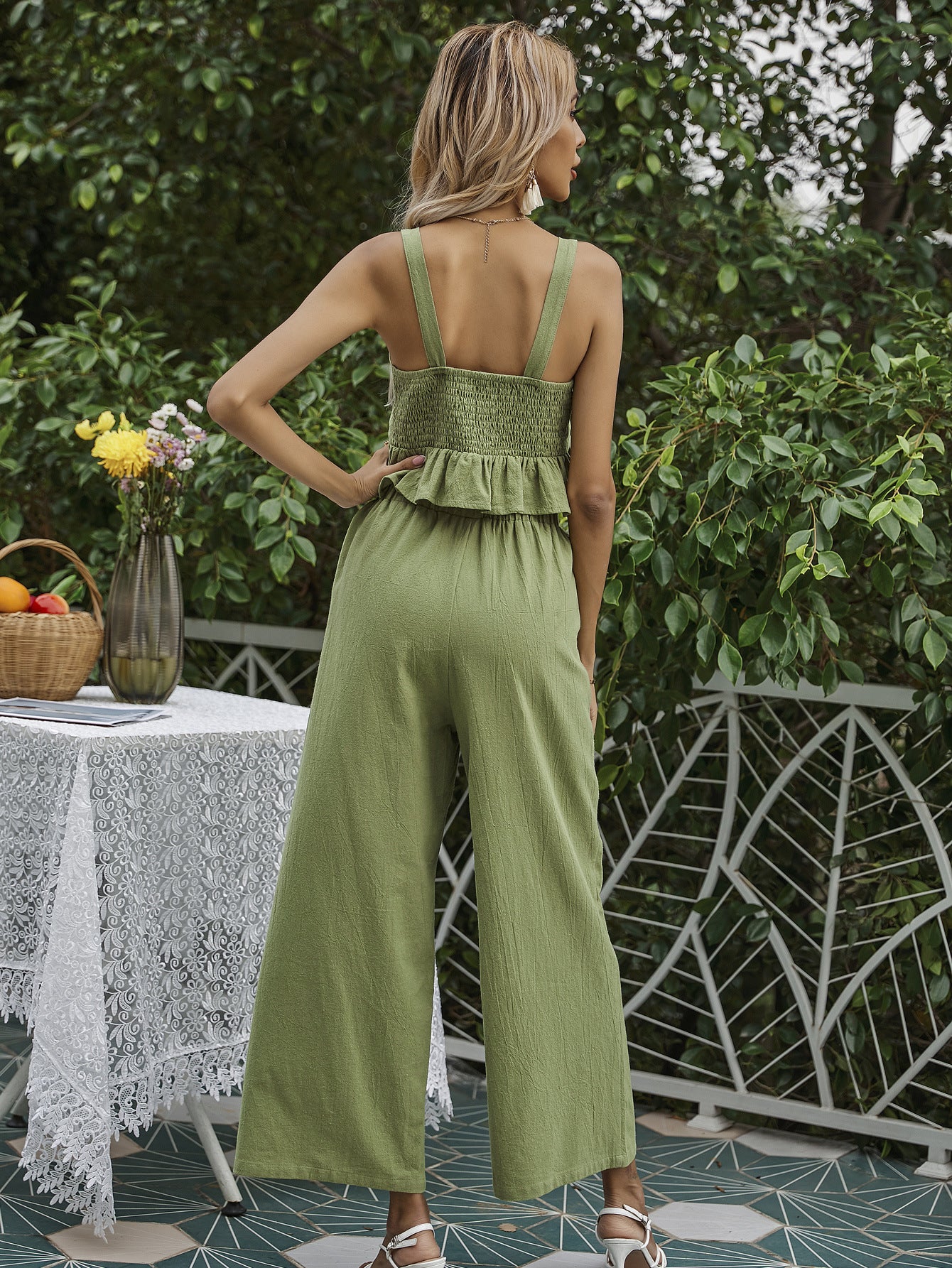 Casual Women Summer Two Pieces Suits