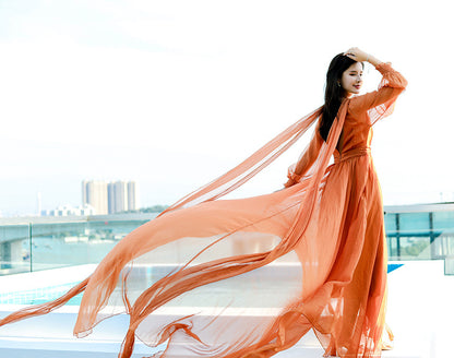 Vintage Fairy Summer Beach Long Dresses