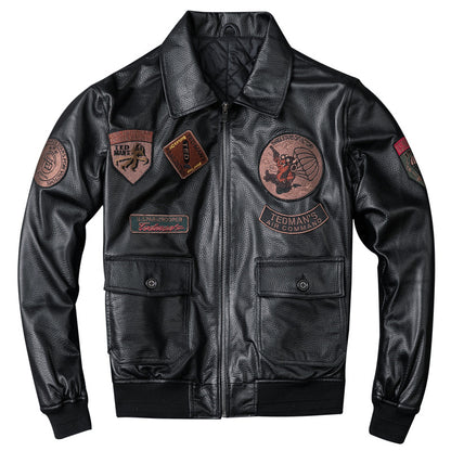 Winter Warm Sheep Skin Short Jackets for Men
