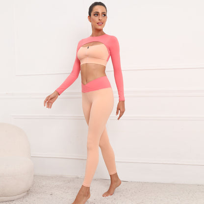 Long Sleeves Two Pieces Running Suits for Women