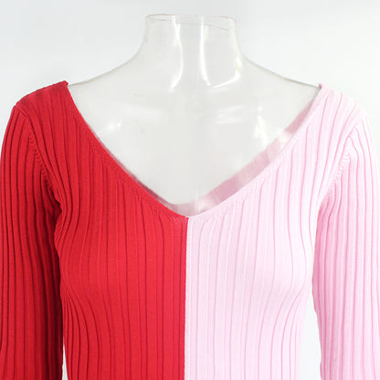 Sexy Off The Shoulder Knitting Dresses for Women
