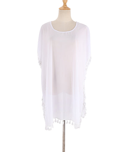 Sexy Chiffon Tassels Beach Bikini Cover Ups