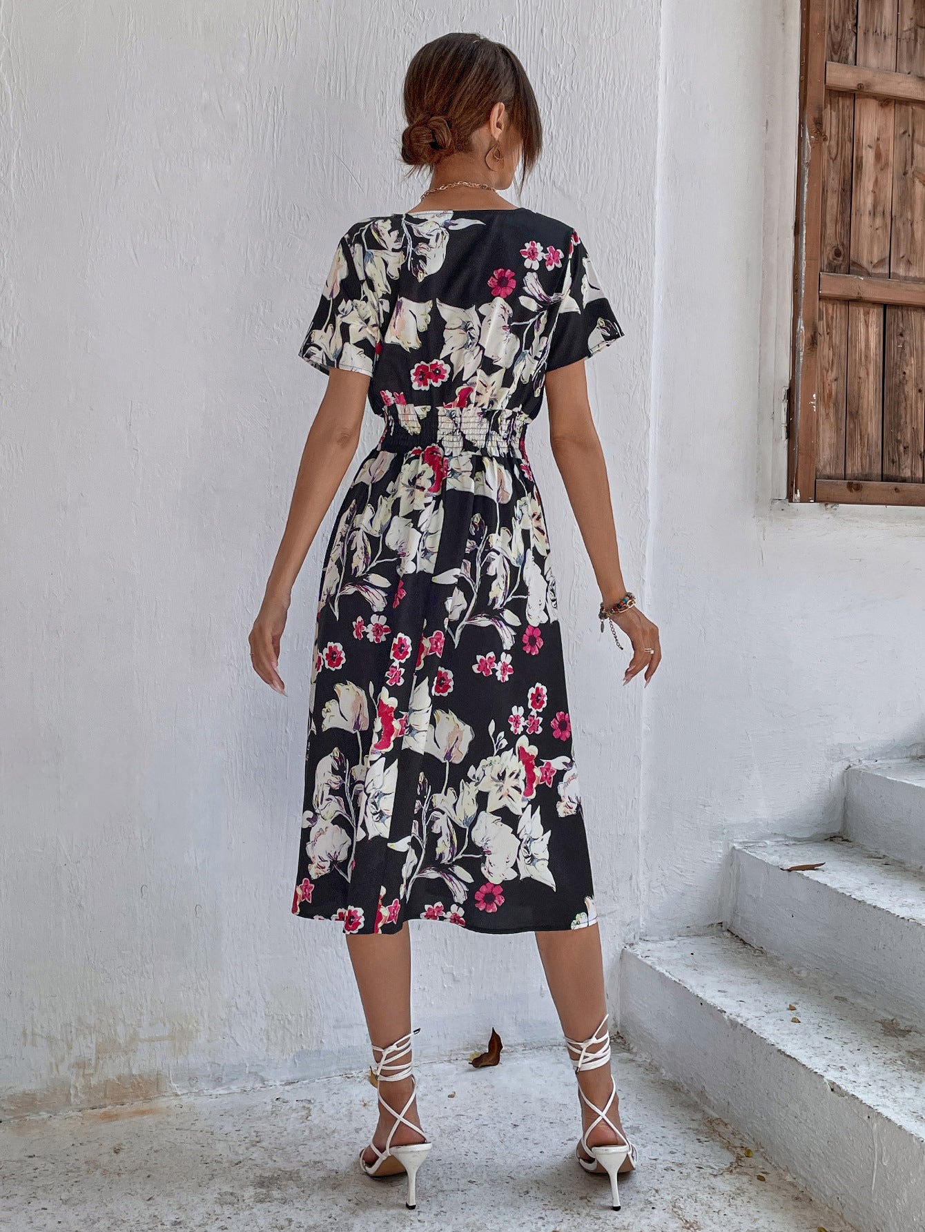Summer Daily Short Sleeves Sun Dresses