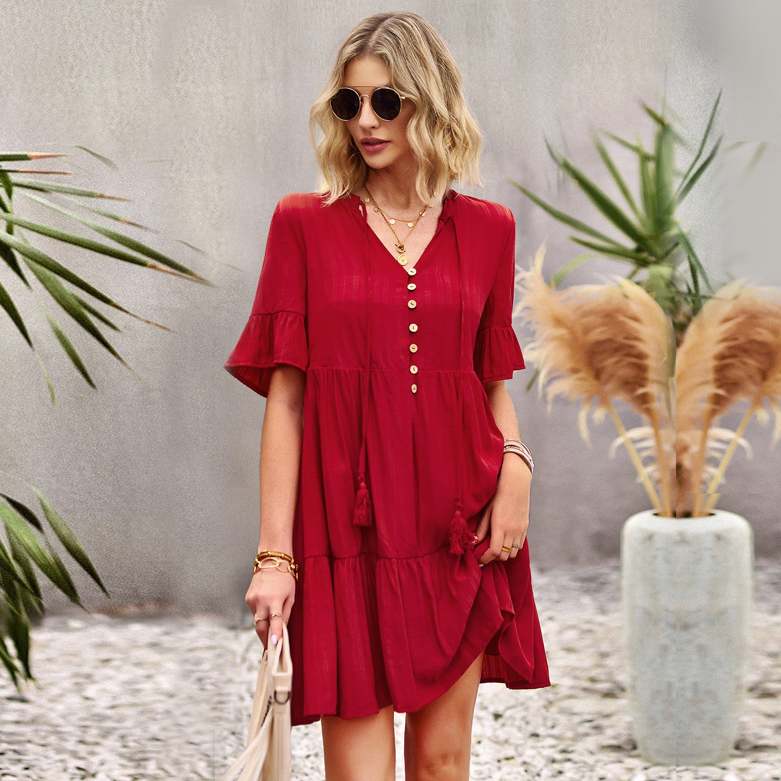 Fairy A Line Short Daily Dresses