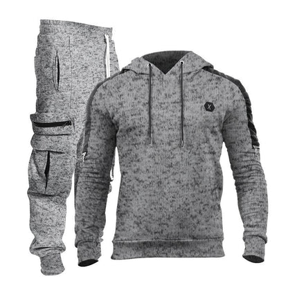 Winter Warm Fashion Leisure Long Sleeves Suits for Men-STYLEGOING