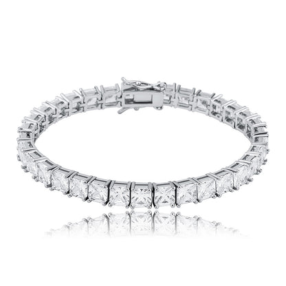 Sterling Silver Fashion Zircon Bracelets