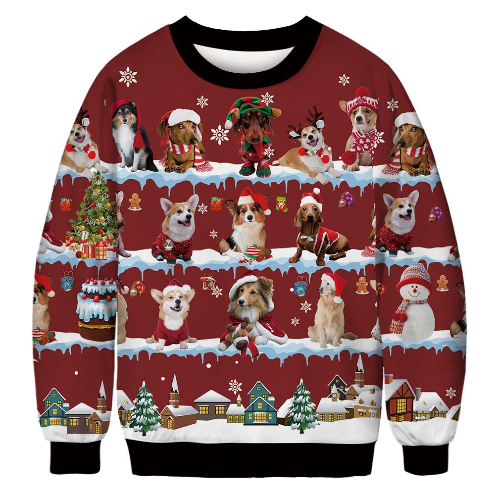 Christmas Cat His-and-hers Hoodies Sweaters