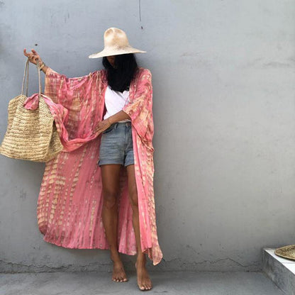 Women Plus Sizes Summer Cover Ups-STYLEGOING