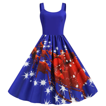 Sexy Tank Top Vintage Zipper Dresses-STYLEGOING