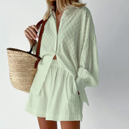 Casual Designed Shirts & Shorts Summer Outfits