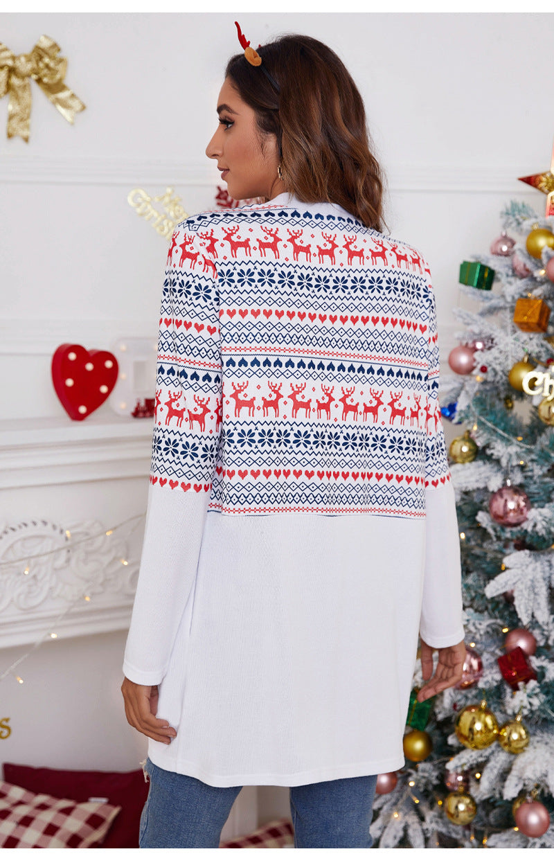 Merry Christmas Women Coats