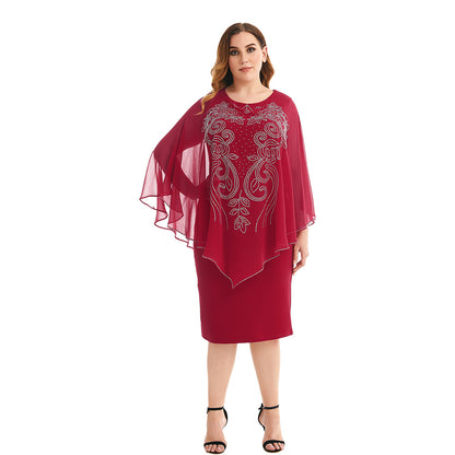 Fashion Chiffon Plus Sizes Dresses