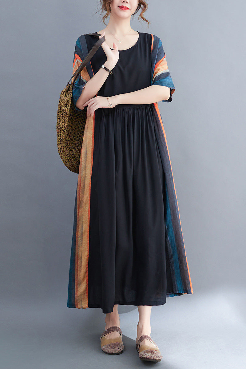 Casual Women Plus Sizes Long Cozy Dresses