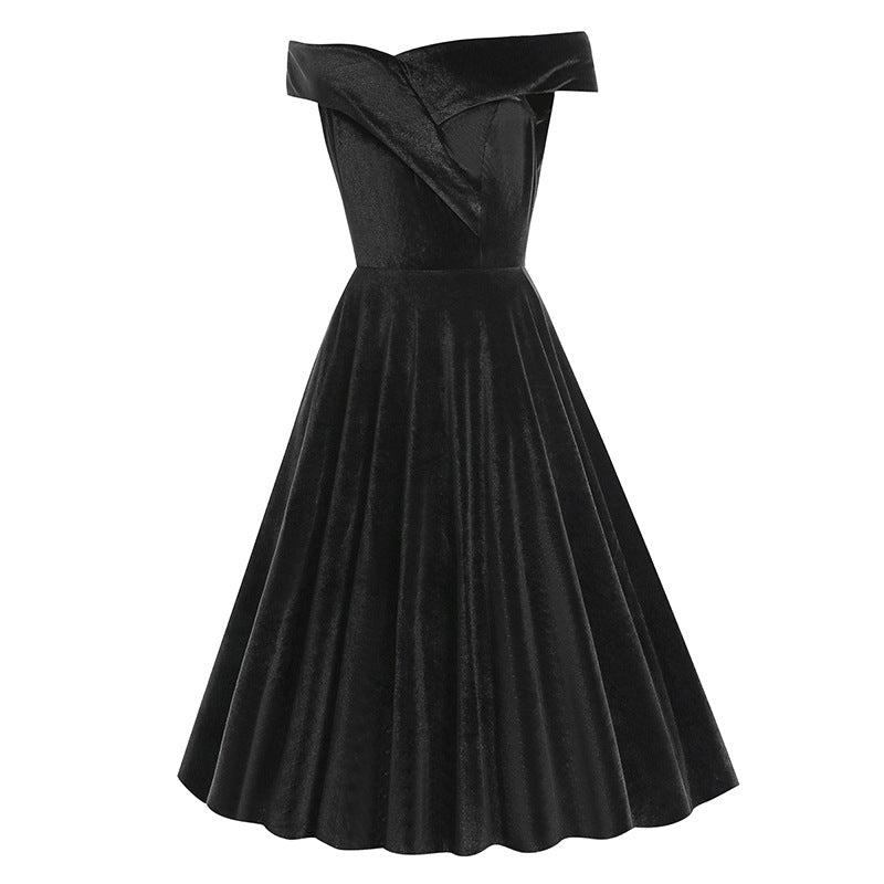 Off The Shoulder Merry Christmas Dresses