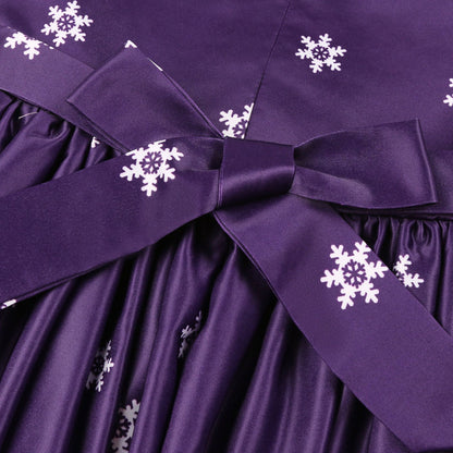 Merry Christmas Butterfly Kids Party Dresses