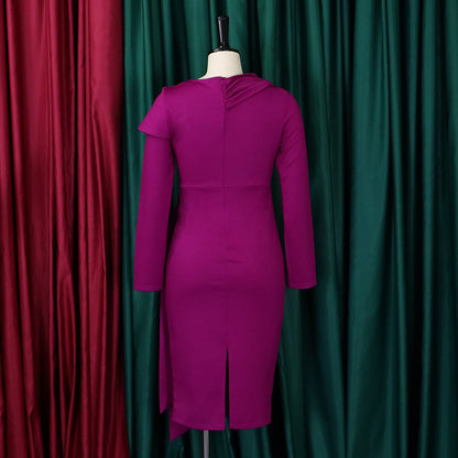 Elegant Long Sleeves Sheath Dresses