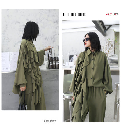Vintage Designed Women Two Pieces Outsuits