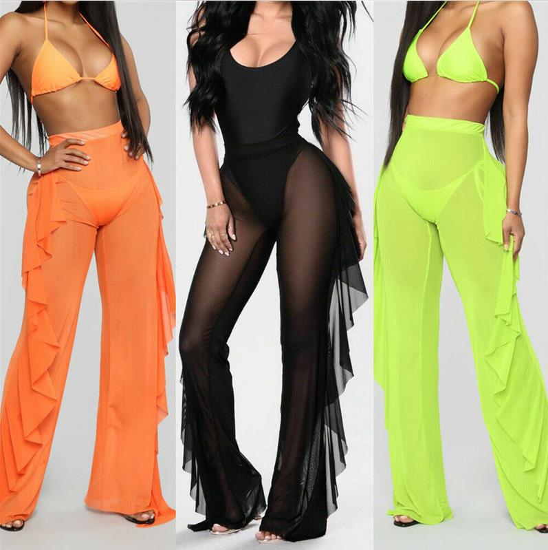 Sexy See Throught Summer Beach Holiday Pants