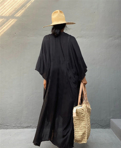 Boho Summer Holiday Kimono Cover Up Dresses