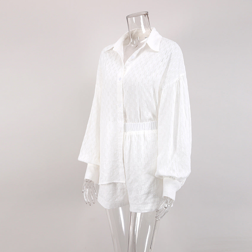 Casual Designed Shirts & Shorts Summer Outfits