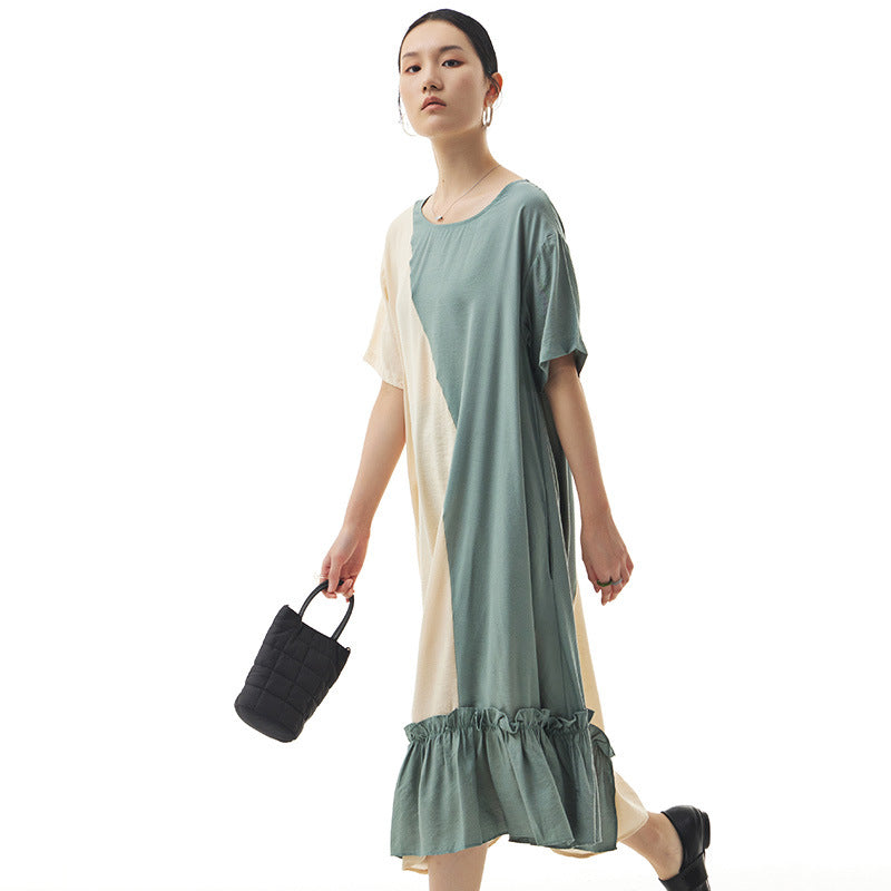 Casual Plus Sizes Irregular Dresses
