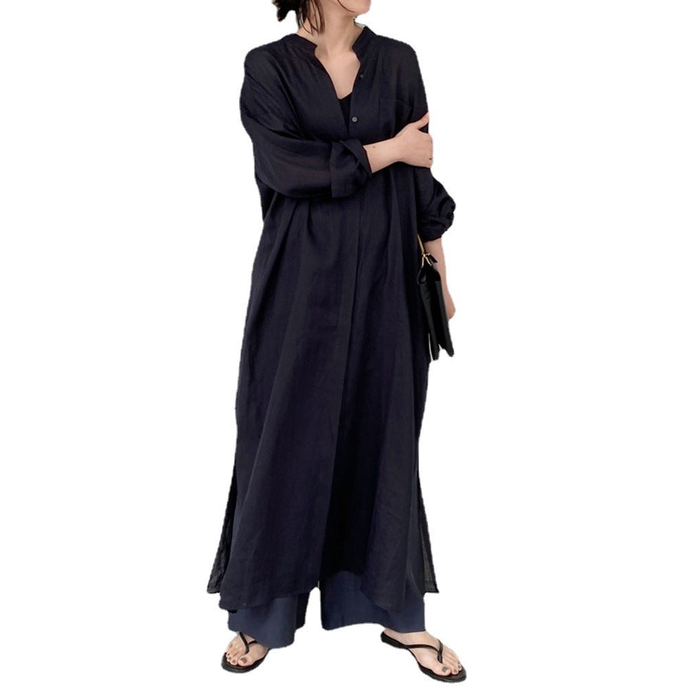Casual Women Cozy Long Shirts Dresses