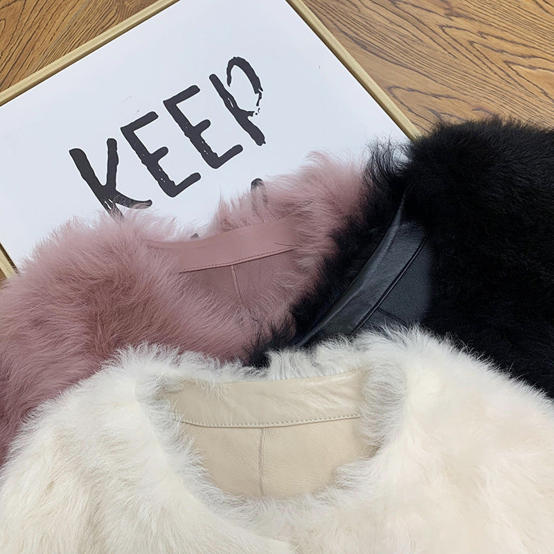 Warm Fur Short Coats for Women
