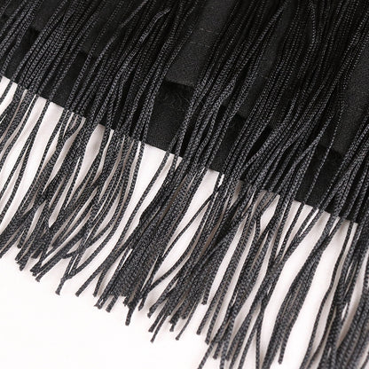 Designed Tassels Plus Sizes Party Dresses