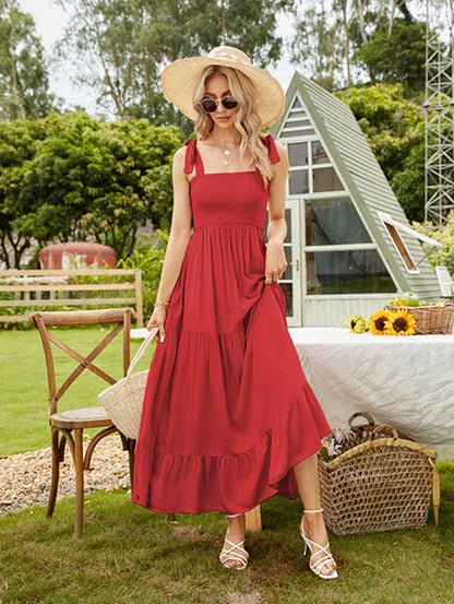 Summer Casual Butterfly Long Dresses