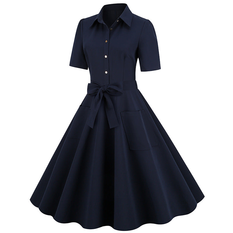 Elegant Short Sleeves Ball Dresses with Belt