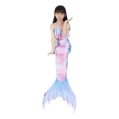 Gorgeous Three Pieces Mermaid Style Swimsuits