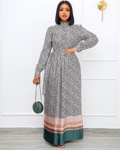 Elegant Round Neck Plus Sizes Dresses