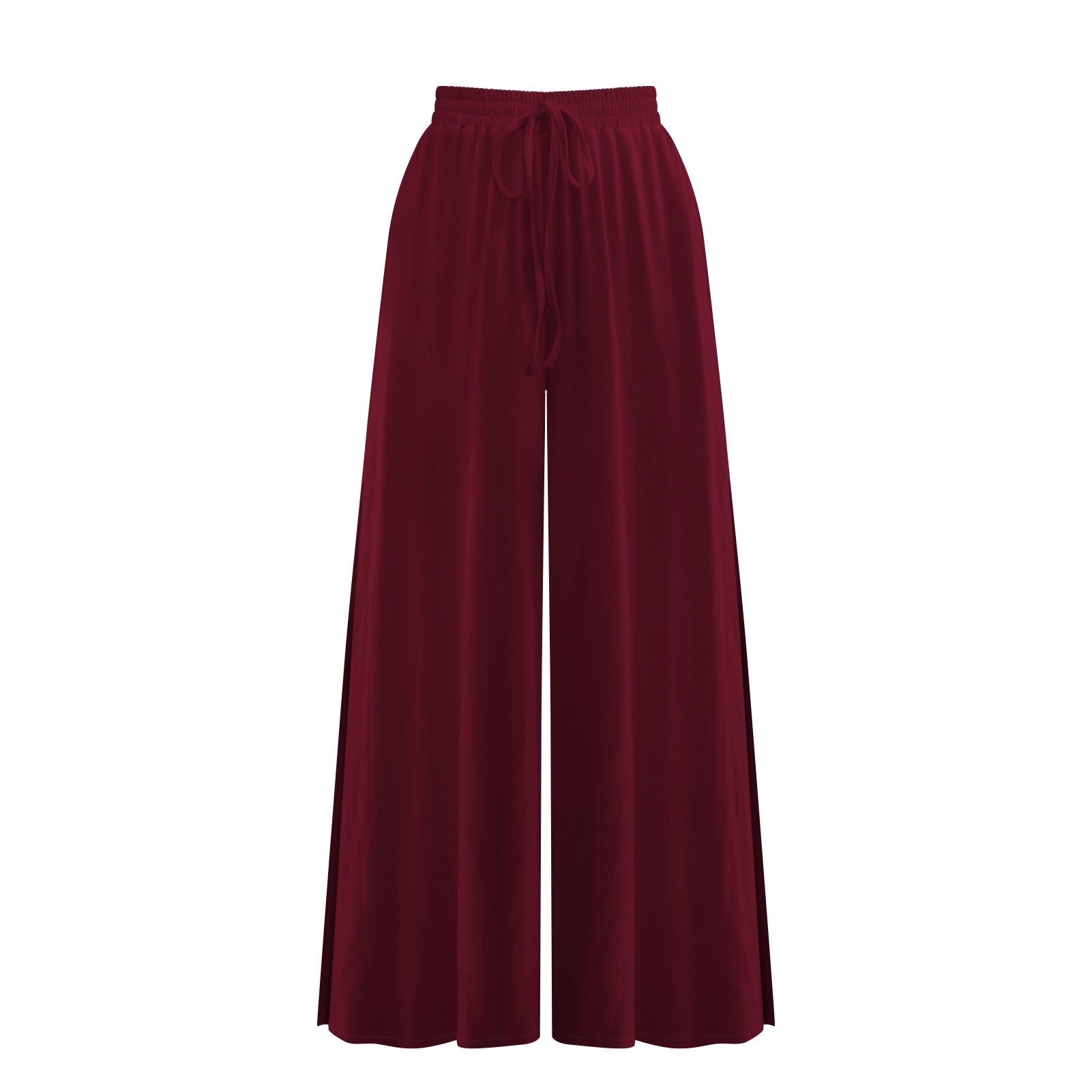 Casual Side Split Women Summer Pants