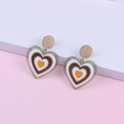 3pcs/Set Valentine's Day Sweetheart Design Women Earrings for Women