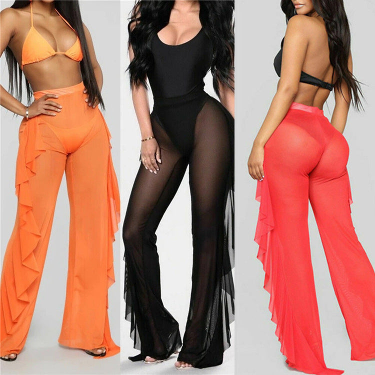Sexy See Throught Summer Beach Holiday Pants